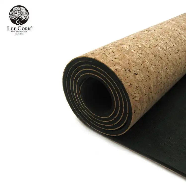 Cork Rubber Yoga Mat